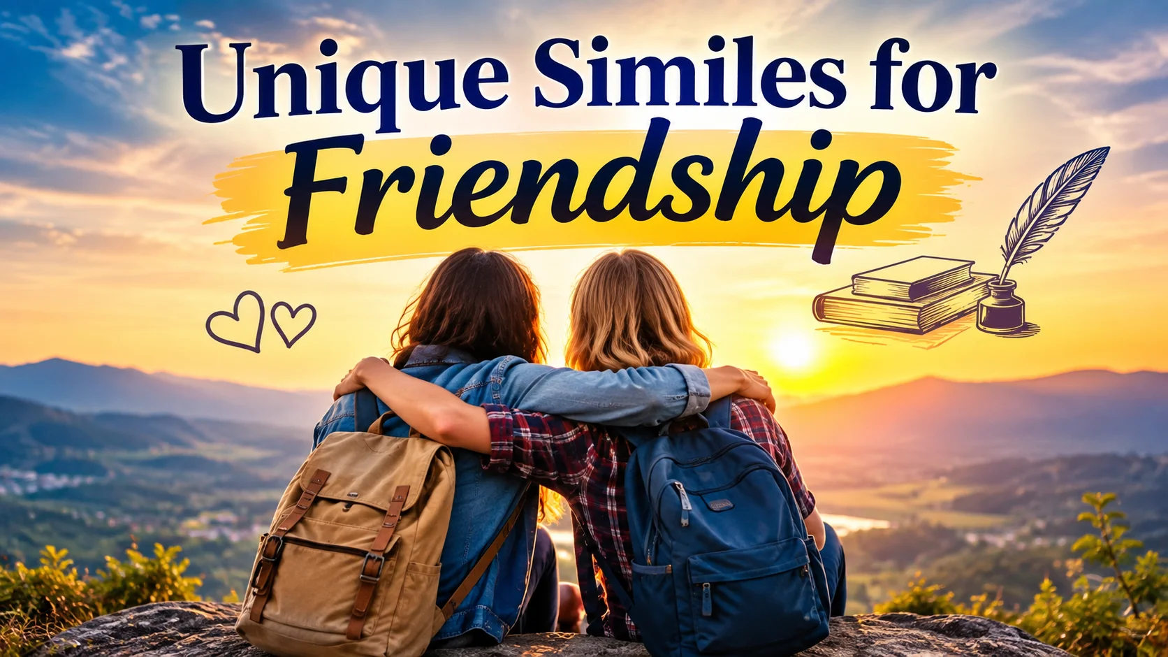 Unique Similes for Friendship to Elevate Your words